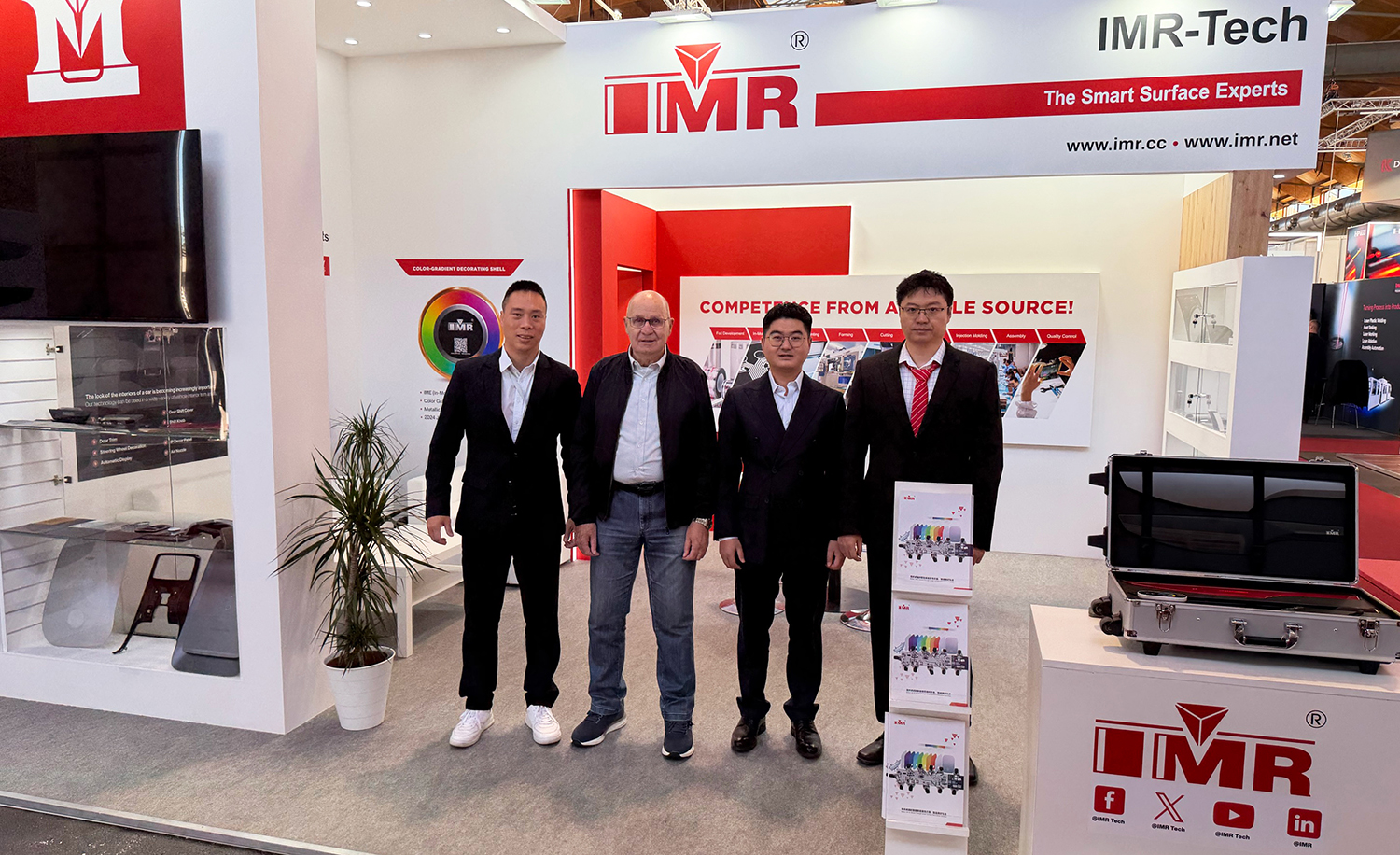 IMR-Tech、スマートサーフェス製品を携えてドイツFAKUMAに出展